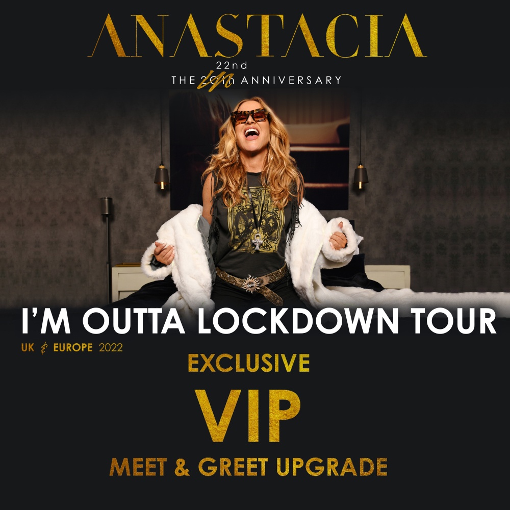 Anastacia | VIP Tickets I'm Outta Lockdown Tour